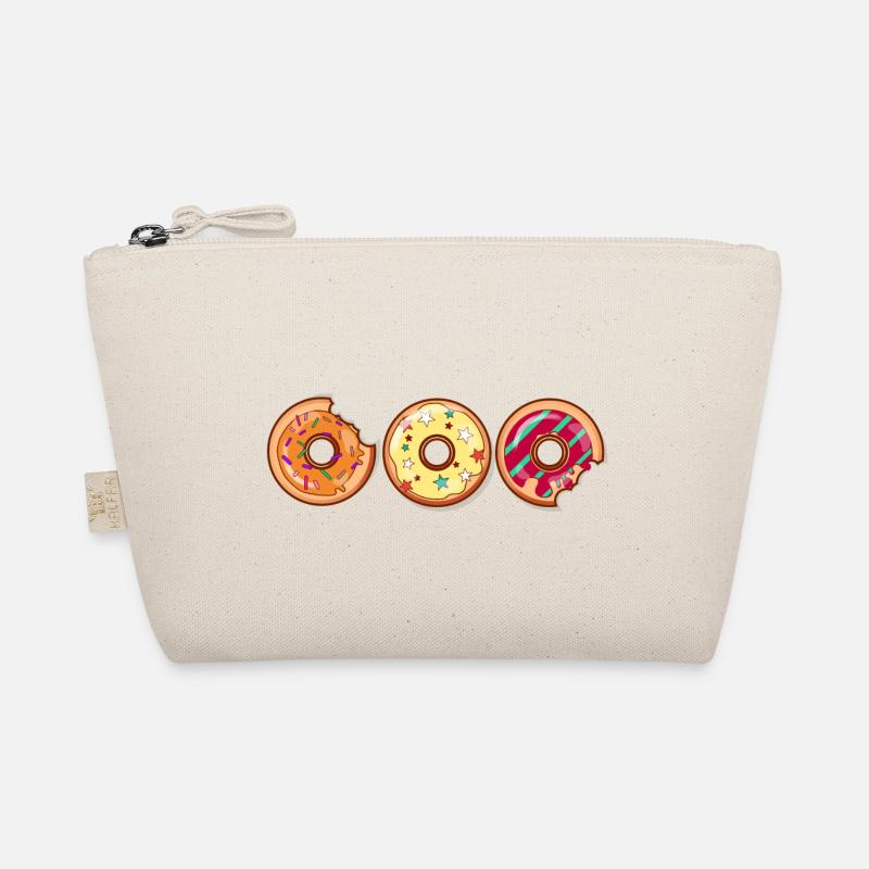 Donut Muffin Coole Kuchen Bild Bunt Geschenkidee Bio-Täschchen