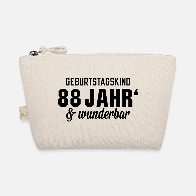 Geburtstagskind 88 wunderbar Bio-Täschchen