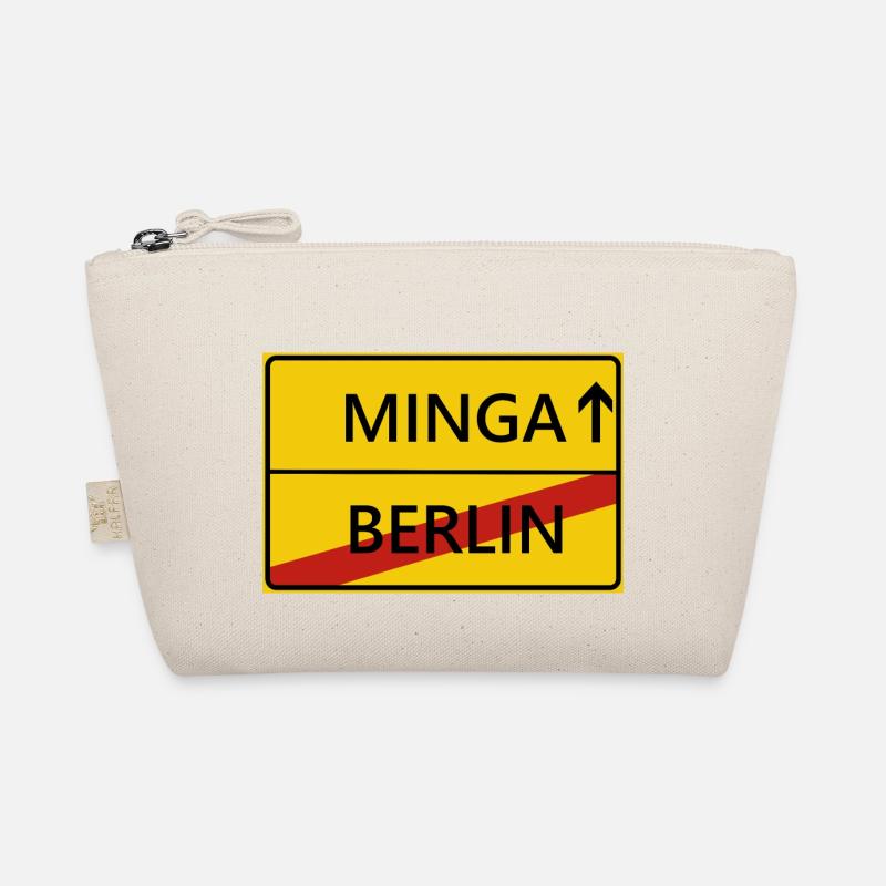 Minga München Ortsschild Geschenk Geschenkidee Bio-Täschchen