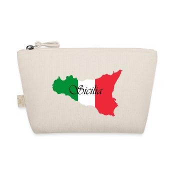 Sicile couleurs classique écrit Sicilia - Trousse biologique - nature - Devant