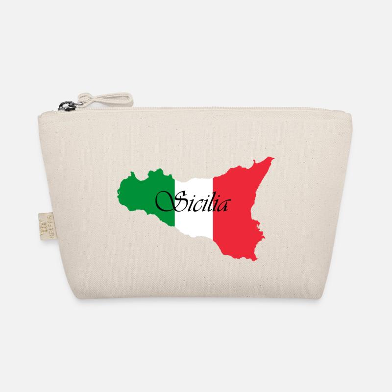 Sicile couleurs classique écrit Sicilia Trousse biologique