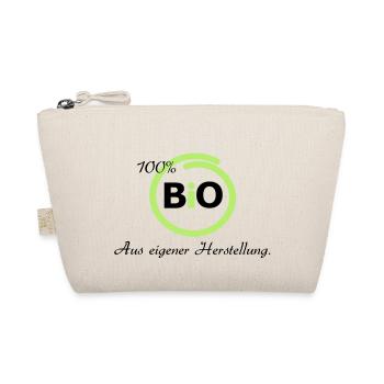 100 % Bio - Bio-Täschchen - Natur - Vorne