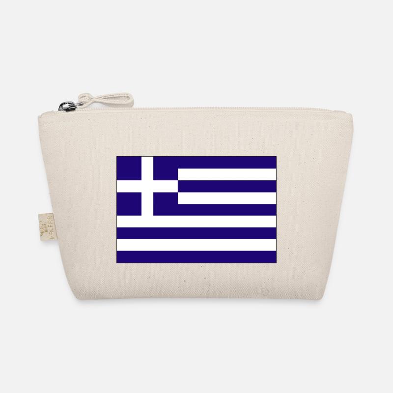 Drapeau du drapeau de la Grèce Trousse biologique
