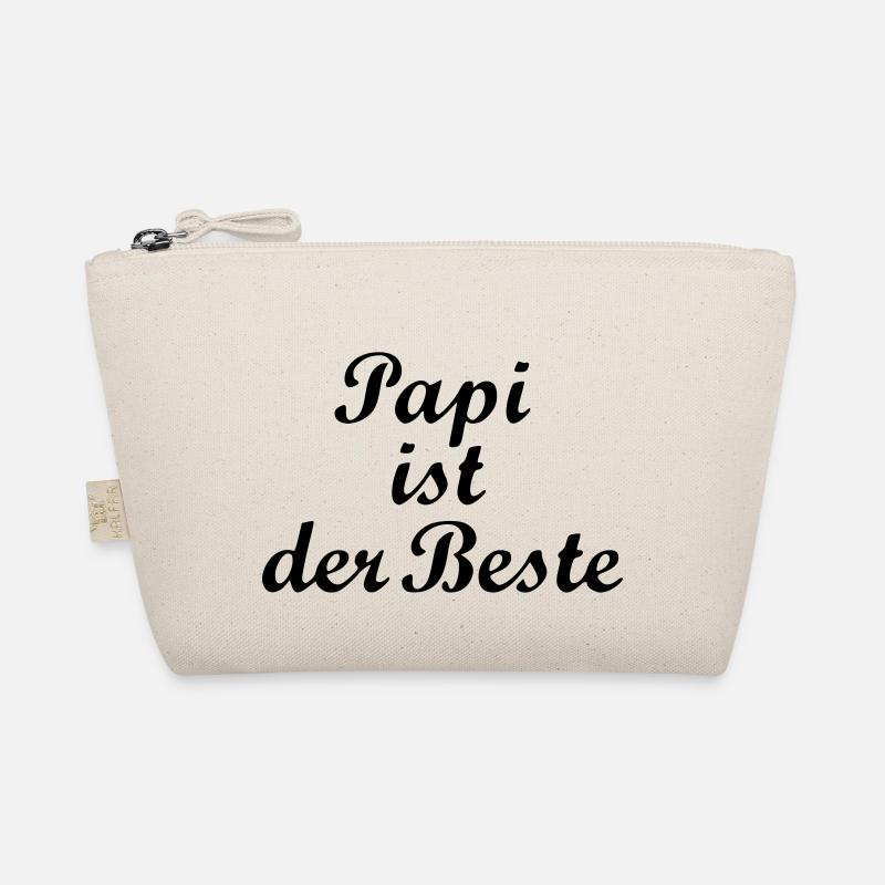 Papi ist der Beste Baby Geburt Kind Geschenk Bio-Täschchen
