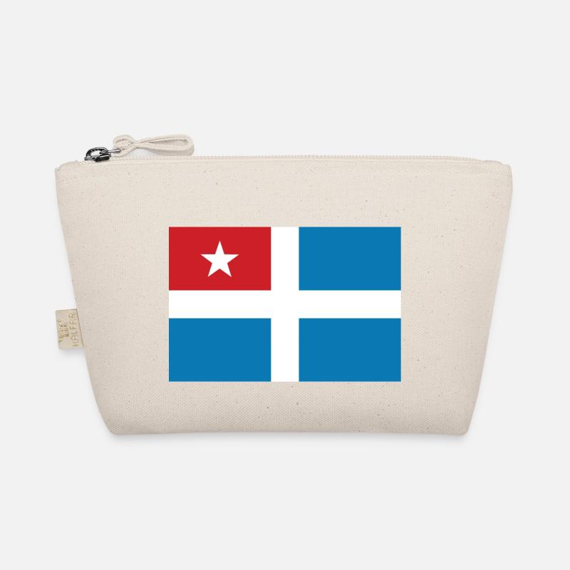 Kreta Flagge Reise Geschenk Bio-Täschchen