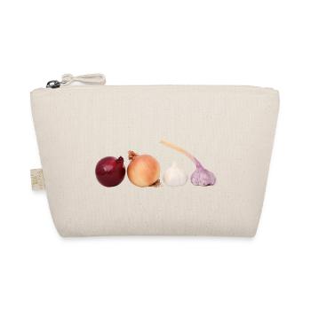 Allium Color Palette Pattern - Organic Pouch - nature - Front