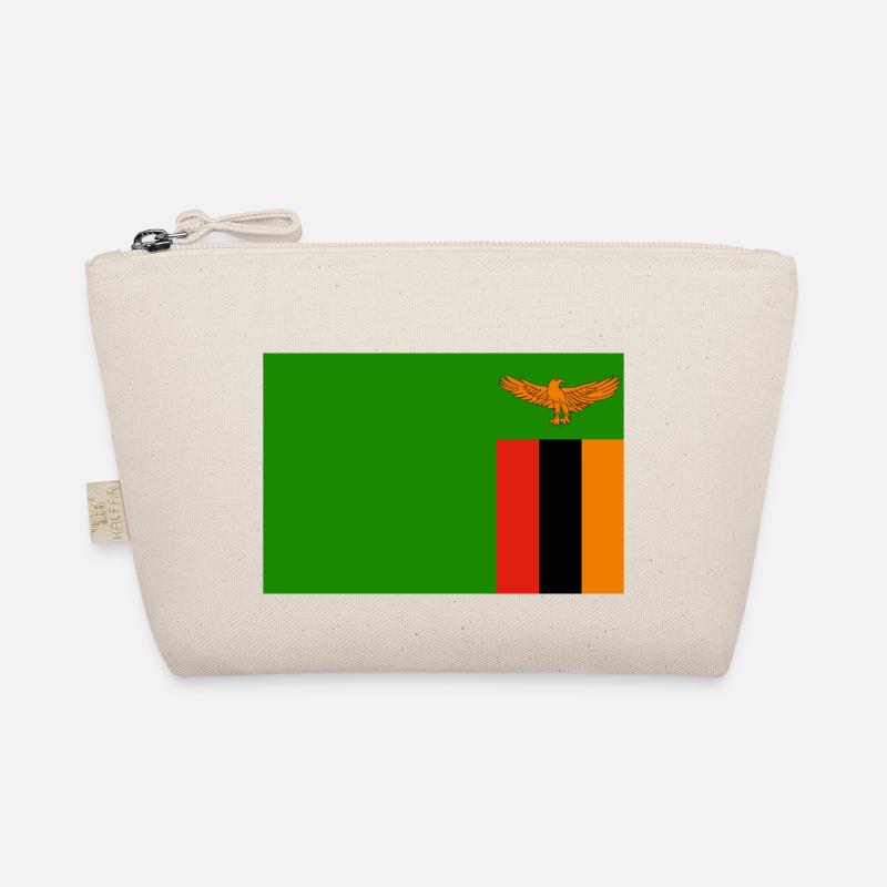 Zambia Flagg Organic Pouch