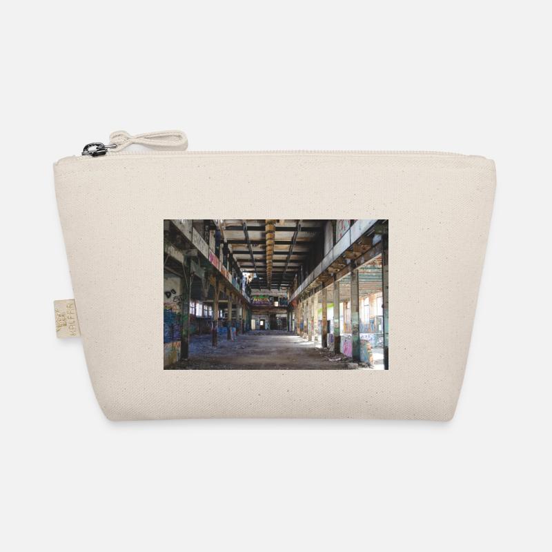 Industrial Construction Poster Architecture Graffiti Poster Organic Pouch
