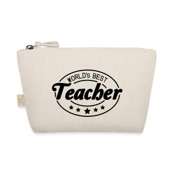 worlds_best_teacher__f1 - Bio-Täschchen - Natur - Vorne