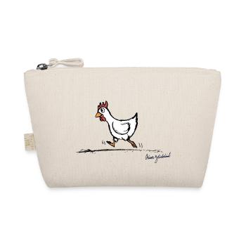 Huhn Berta - Bio-Täschchen - Natur - Vorne
