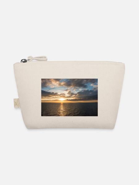 Sonnenuntergang auf dem Meer - Bio-Täschchen - Natur