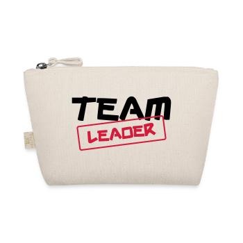 [ Team Leader ] - Bio-Täschchen - Natur - Vorne