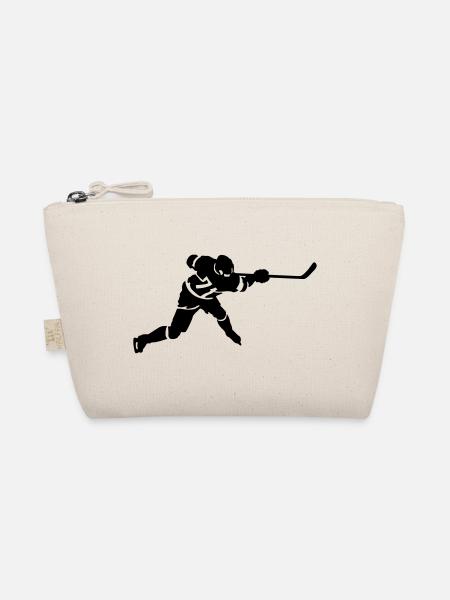Eishockey - Bio-Täschchen - Natur