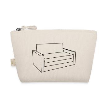 Sofa - Bio-Täschchen - Natur - Vorne