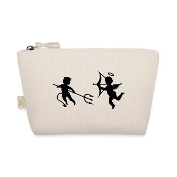 Un petit diable et un petit ange - Trousse biologique - nature - Devant