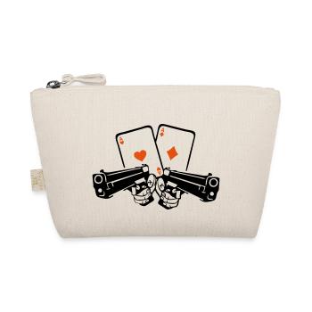 pistolet carte poker as arme flingue revolver - Trousse biologique - nature - Devant