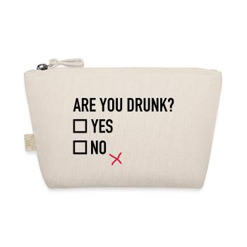 Are you drunk? - Organic Pouch - nature - Front