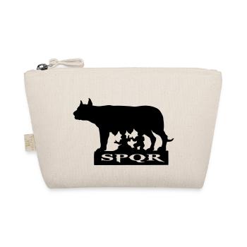 spqr louve romulus remus symbole italien de Rome - Trousse biologique - nature - Devant