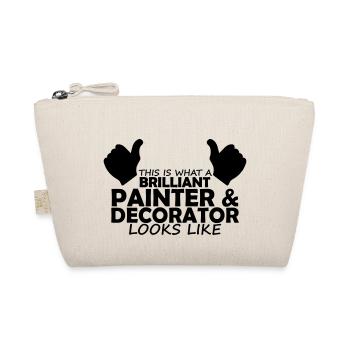 brilliant painter & decorator - Organic Pouch - nature - Front