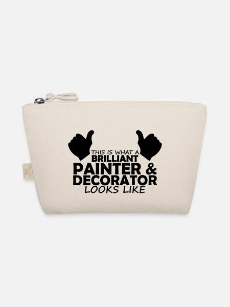 brilliant painter & decorator - Organic Pouch - nature - Front