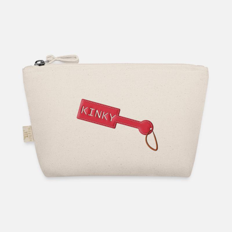 Kinky Paddle BDSM leather Bio-Täschchen