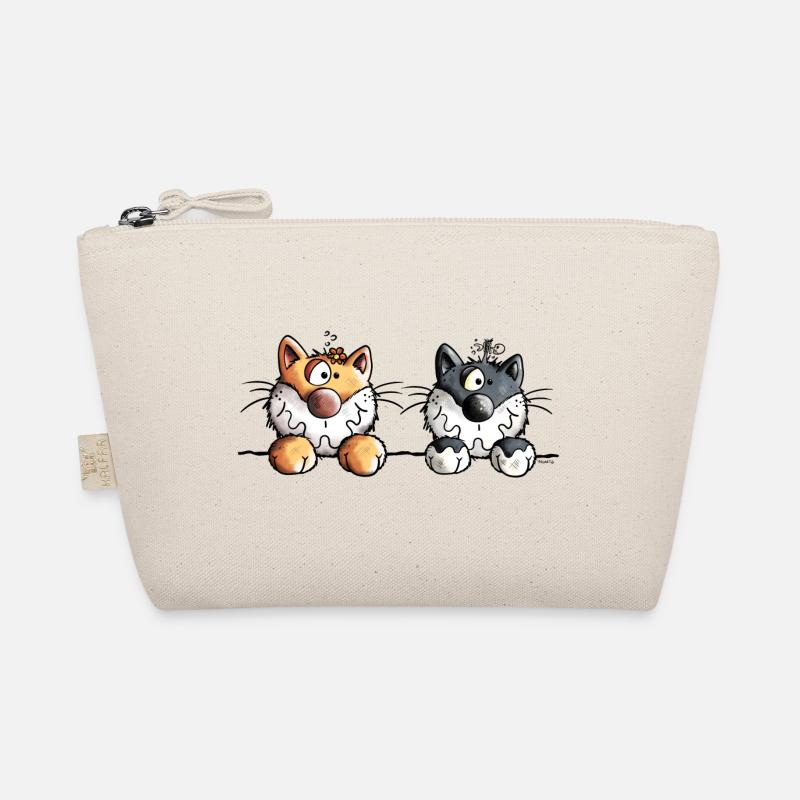 Deux chats - Trousse biologique - nature