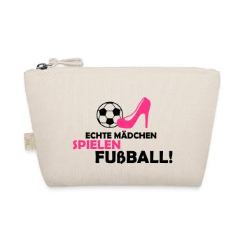 frauen_fussball_02 - Bio-Täschchen - Natur - Vorne