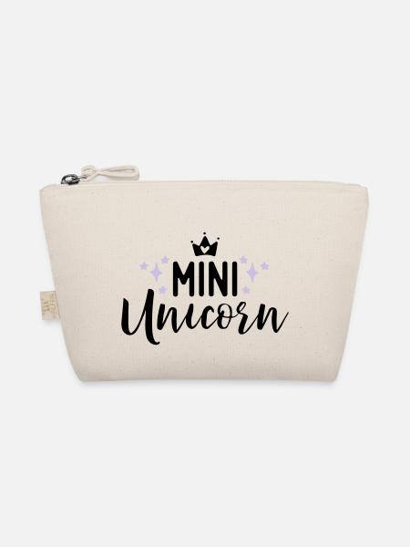Unicorn - Bio-Täschchen - Natur - Vorne