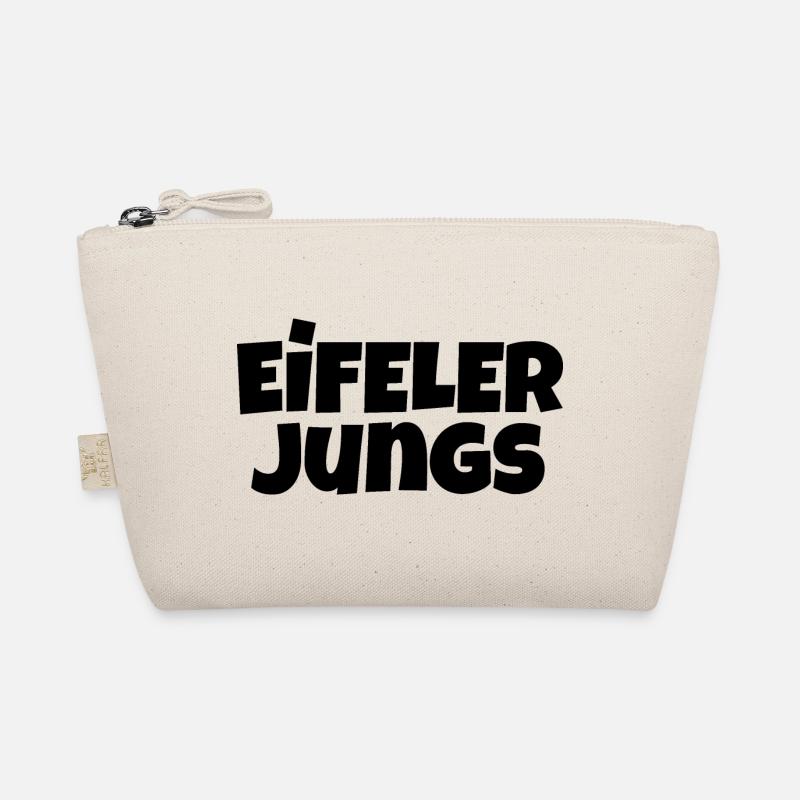 Eifel boys (black) men from the Eifel - Organic Pouch - nature