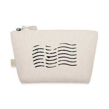 Dirty stamp - motif color change possible - Organic Pouch - nature - Front