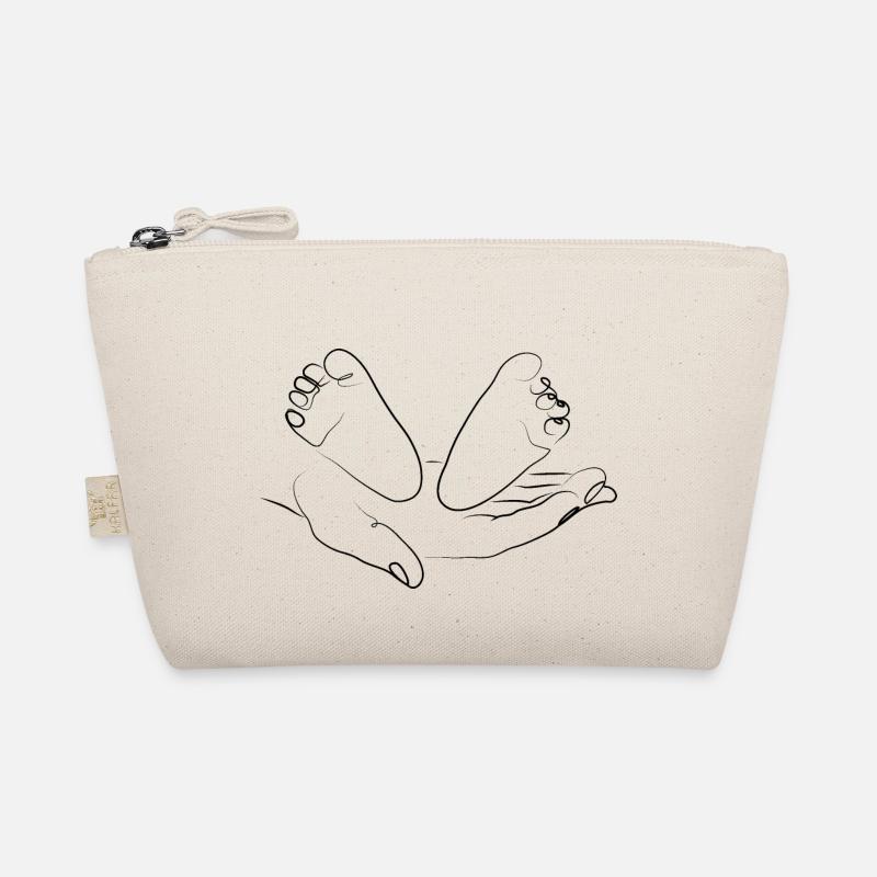 Pieds de bébé lineart Trousse biologique