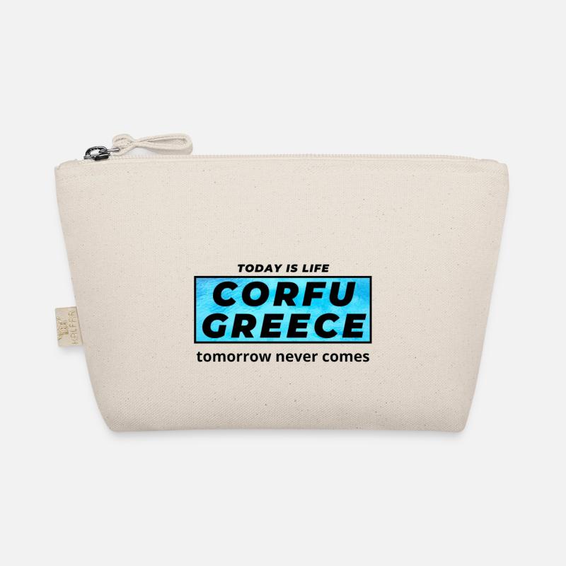 Corfu Greece Organic Pouch