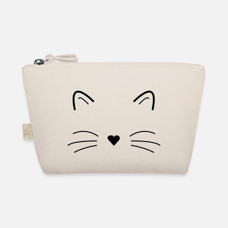 Katze - Bio-Täschchen - Natur