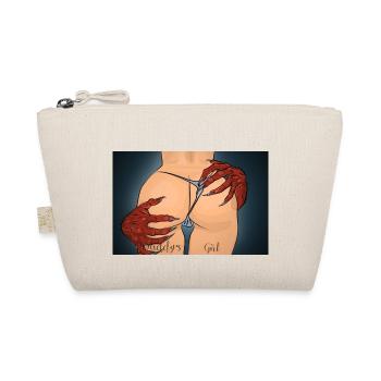 Daddy s Girl Devils Hands naked girl rock n Roll - Bio-Täschchen - Natur - Vorne
