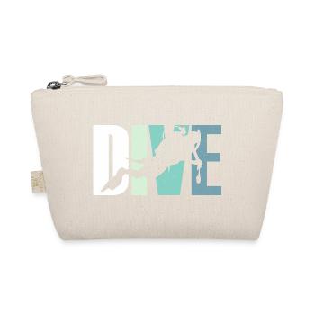 Diving diver - Organic Pouch - nature - Front