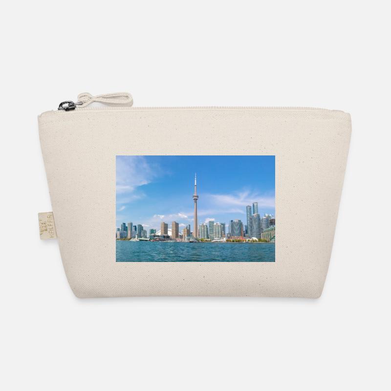 Ontario Toronto Skyline Panoramic View Canada Bio-Täschchen