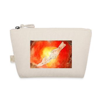 divine mouthguard - Organic Pouch - nature - Front