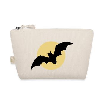 Flying bat moon - Organic Pouch - nature - Front