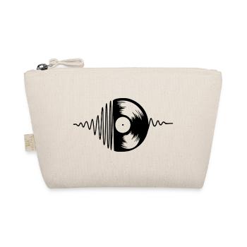 Musik Vinyl Schallplatte Musiker Music - Bio-Täschchen - Natur - Vorne