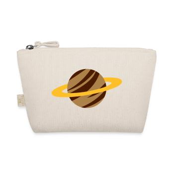 Planet Saturn / planet saturn / planète saturn - Organic Pouch - nature - Front
