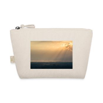 Sonnenuntergang Energiewende Windräder Himmel Foto - Bio-Täschchen - Natur - Vorne