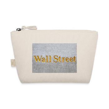 Wall Street golden lettering New York USA - Bio-Täschchen - Natur - Vorne