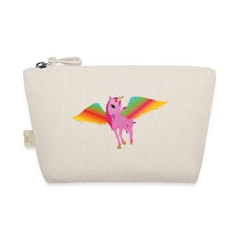 Unicorn wings - Organic Pouch - nature - Front
