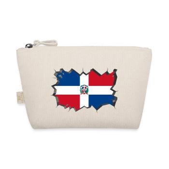 Dominican Republic Flag Dom Rep Flag - Organic Pouch - nature - Front