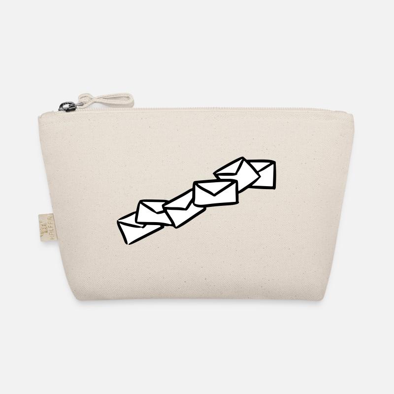 Briefe Nachrichten Sendung message letters Bio-Täschchen