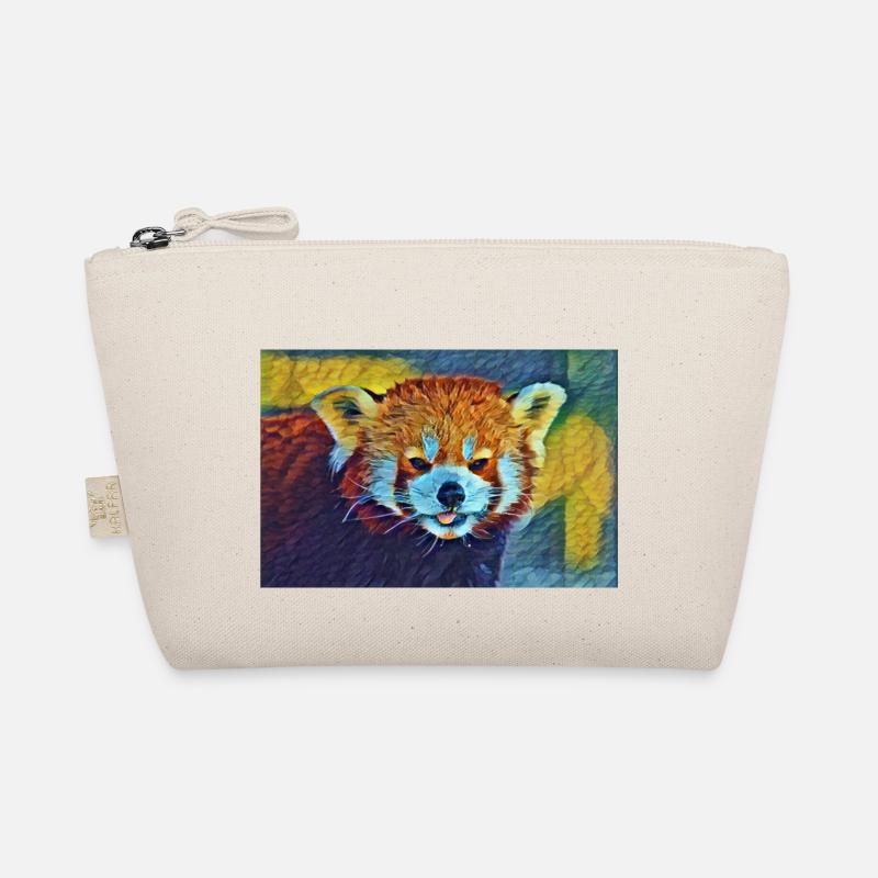 Regard rouge de panda dans le sommeil Trousse biologique