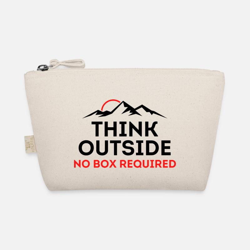 Think outside no box required Organic Pouch