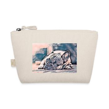 Cadeau de chien de bouledogue français frenchie - Trousse biologique - nature - Devant