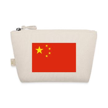 China flag - Bio-Täschchen - Natur - Vorne