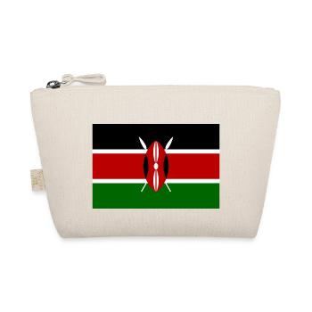 Kenya flag - Bio-Täschchen - Natur - Vorne